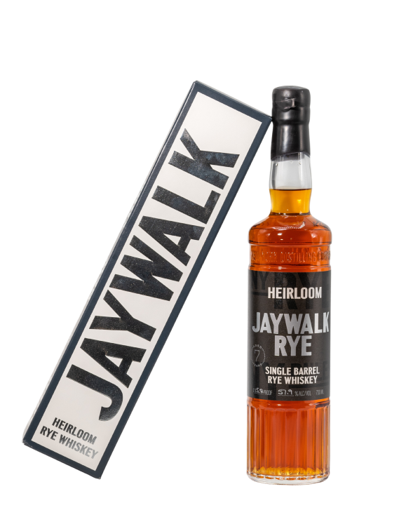 Jaywalk Heirloom Rye Whiskey tasting notes, learn about your bottle.